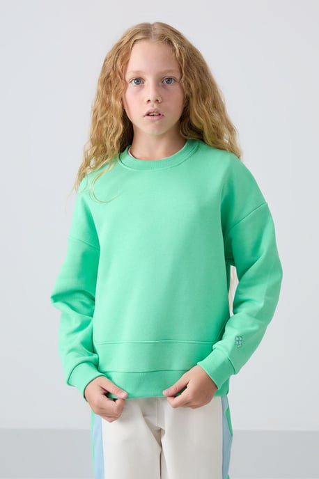 Jugend Unisex Baumwoll-Mischung Sweatshirt - Image 4