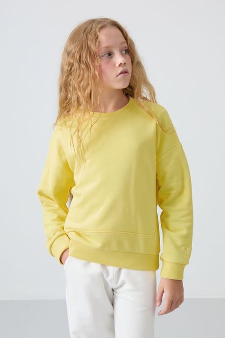 Jugend Unisex Baumwoll-Mischung Sweatshirt - Image 2