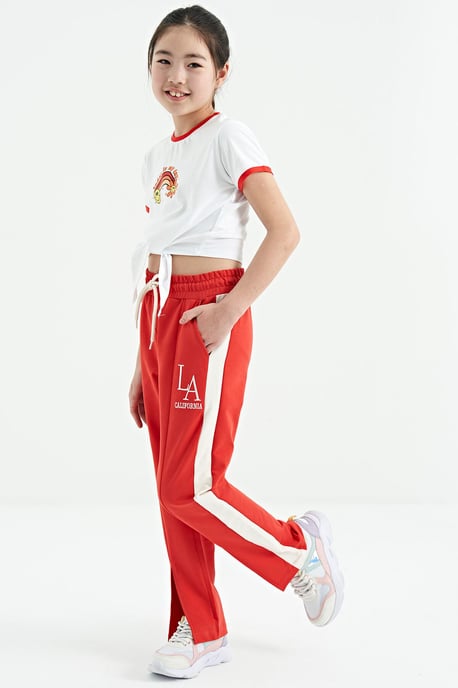 Jugend Unisex Baumwollmischung Hosen - Image 4