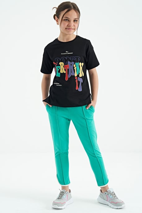 Jugend Unisex Baumwollmischung Hosen - Image 2