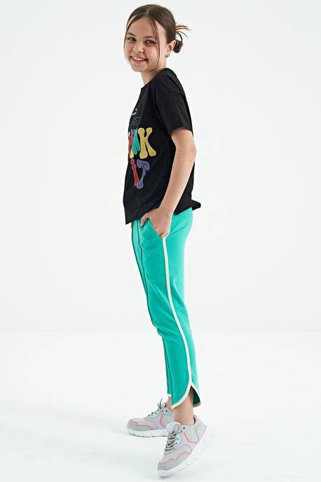 Jugend Unisex Baumwollmischung Hosen - Image 5