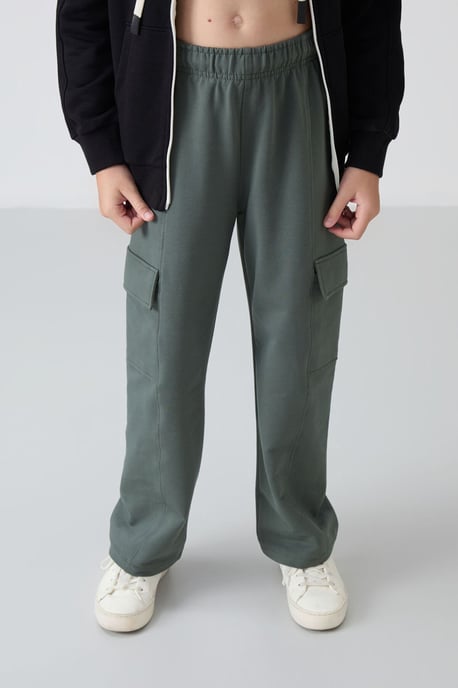 Jugend Unisex Baumwollmischung Hosen - Image 2
