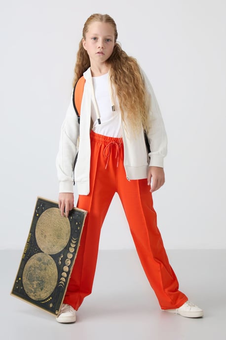 Jugend Unisex Baumwollmischung Hosen - Image 3