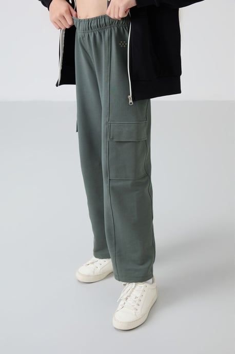 Jugend Unisex Baumwollmischung Hosen - Image 4