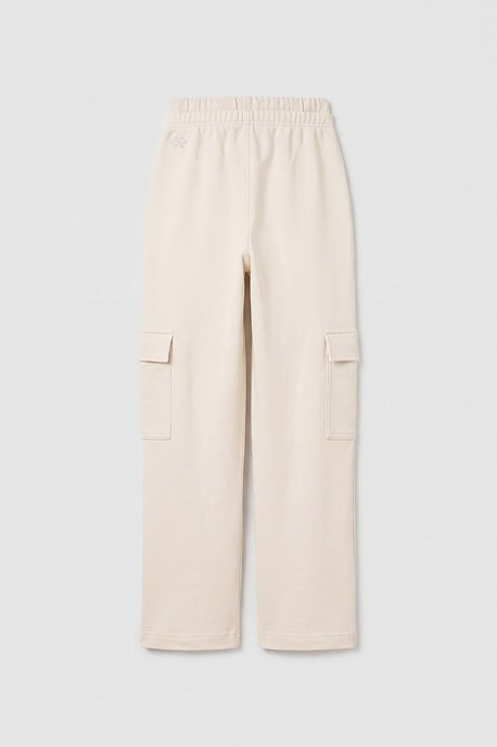 Jugend Unisex Elastischer Bund Weite Bein Jogginghose - Image 2