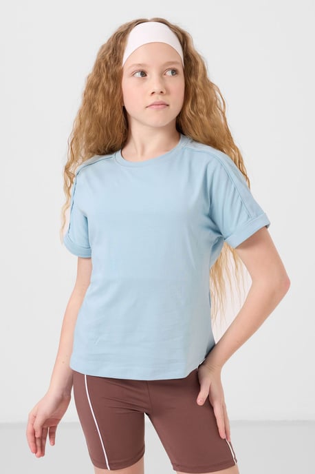 Jugend Unisex Baumwoll-Elasthan T-Shirt - Image 4