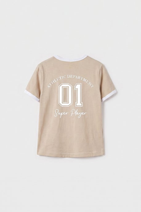 Jugend Unisex Baumwoll-Elasthan T-Shirt - Image 2
