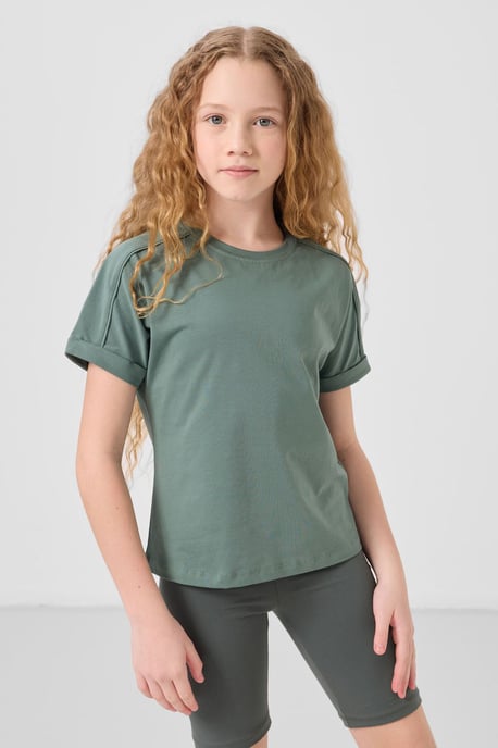 Jugend Unisex Baumwoll-Elasthan T-Shirt - Image 1