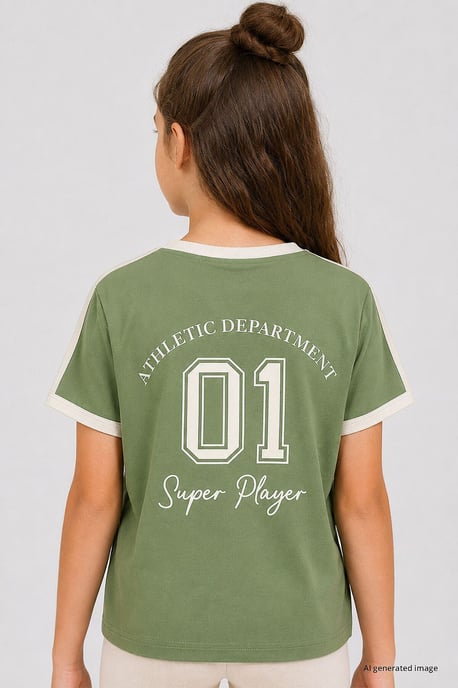 Jugend Unisex Baumwoll-Elasthan T-Shirt - Image 4