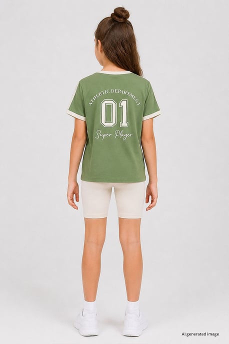 Jugend Unisex Baumwoll-Elasthan T-Shirt - Image 6