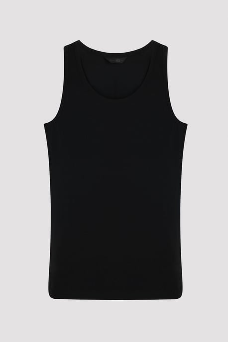 Herren 2er-Pack Baumwoll-Mischung U-Ausschnitt Tanktops - Image 2