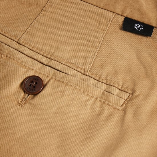 Short Ashfrd Chino Ted Baker Pour Homme en Brun Roux - Image 5