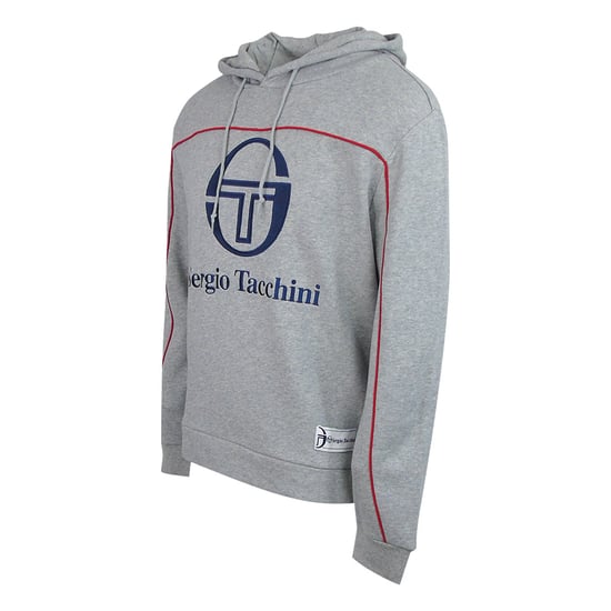 Sergio Tacchini Boden Hoodie Herren Pullover Pullover grau 37865 915 X19A - Image 3