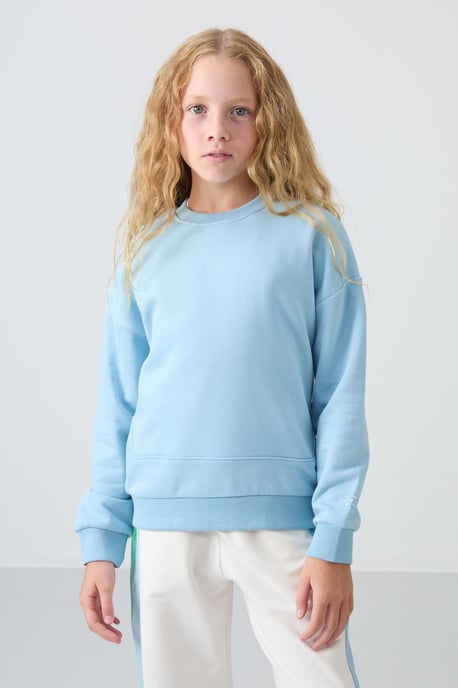 Jugend Unisex Baumwoll-Mischung Sweatshirt - Image 1
