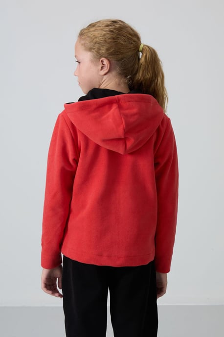 Jugend Unisex Kapuzenzip-Sweatshirt - Image 5