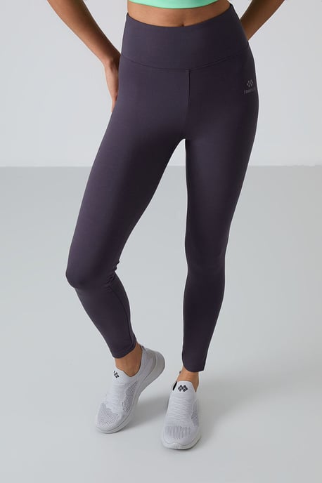 Hochtaillierte Leggings aus Baumwolle und Elasthan - Image 2