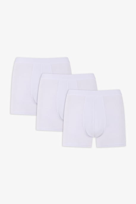 Herren Baumwoll-Jersey Boxershorts, 3er-Pack - Image 1