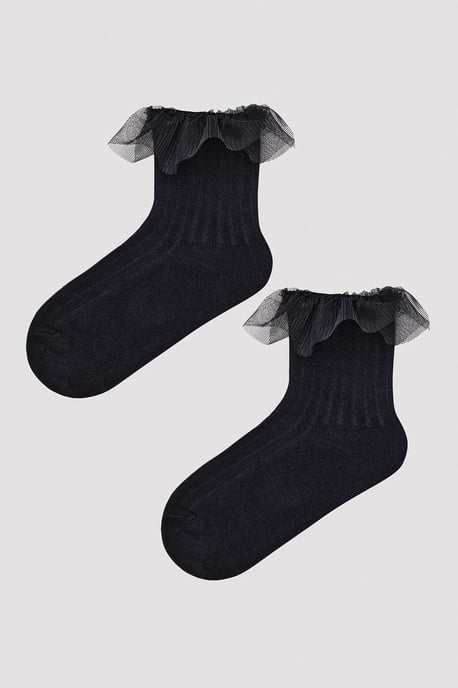 Rüschen Crew Socken - Image 2