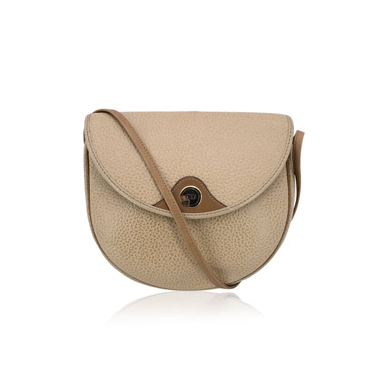 Dior Vintage Leder-Umhängetasche mit Klappe - Image 1