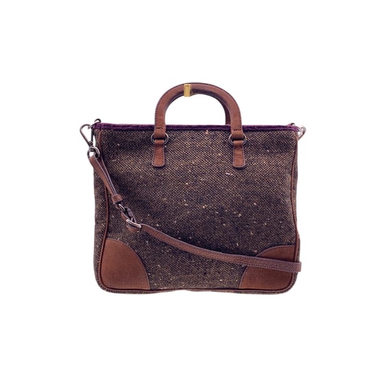 Prada Tweed Crossbody-Tasche 2-Wege - Image 2