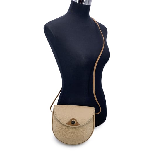 Dior Vintage Leder-Umhängetasche mit Klappe - Image 2