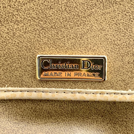 Dior Vintage Leder-Umhängetasche mit Klappe - Image 6