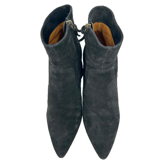 Isabel Marant Derst 60 Stiefeletten aus schwarzem Wildleder - Image 4