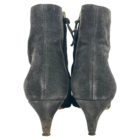 Isabel Marant Derst 60 Stiefeletten aus schwarzem Wildleder - Image 6