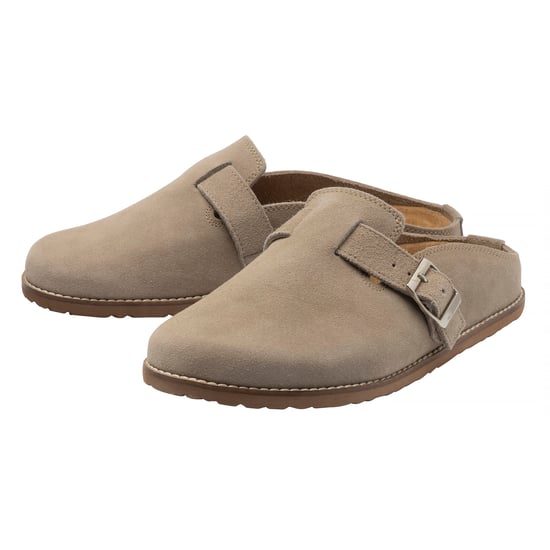 Damen Schnalle Clogs Hausschuhe Stone Geschlossene Zehen Mules UK 3-8 - Image 1