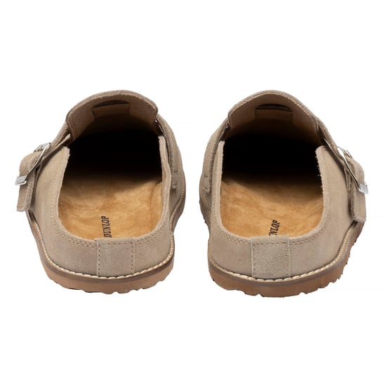 Damen Schnalle Clogs Hausschuhe Stone Geschlossene Zehen Mules UK 3-8 - Image 2