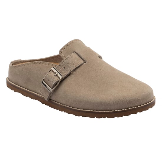 Damen Schnalle Clogs Hausschuhe Stone Geschlossene Zehen Mules UK 3-8 - Image 4