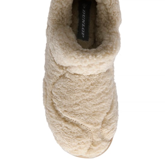 Damen Teddy-Fleece Vollschuhe Hafer-Taupe Gemütlich UK 3-8 - Image 3