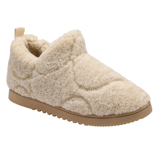Damen Teddy-Fleece Vollschuhe Hafer-Taupe Gemütlich UK 3-8 - Image 4