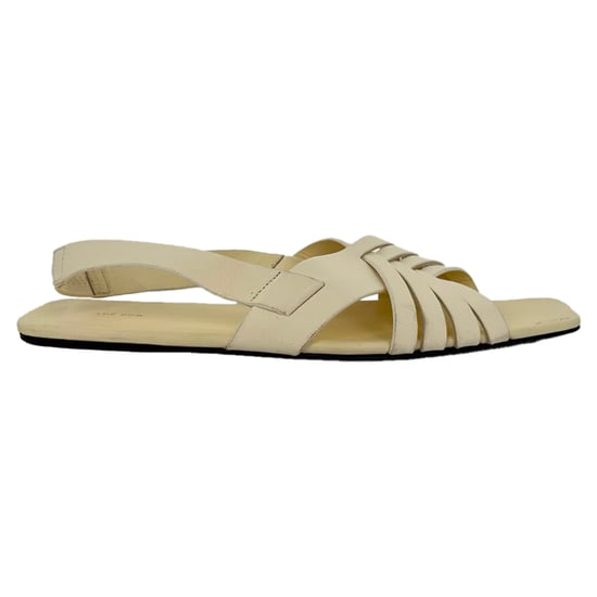 The Row Meera Ledersandalen in Creme - Image 1