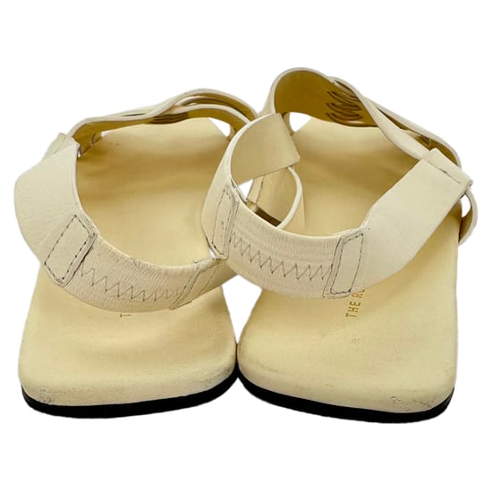 The Row Meera Ledersandalen in Creme - Image 6