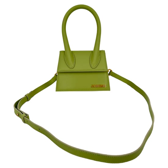 Große Jacquemus Le Chiquito Handtasche aus grünem Kalbsleder - Image 3