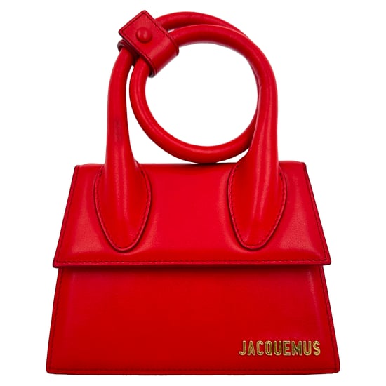Jacquemus Große Le Chiquito Handtasche aus rotem Kalbsleder - Image 1