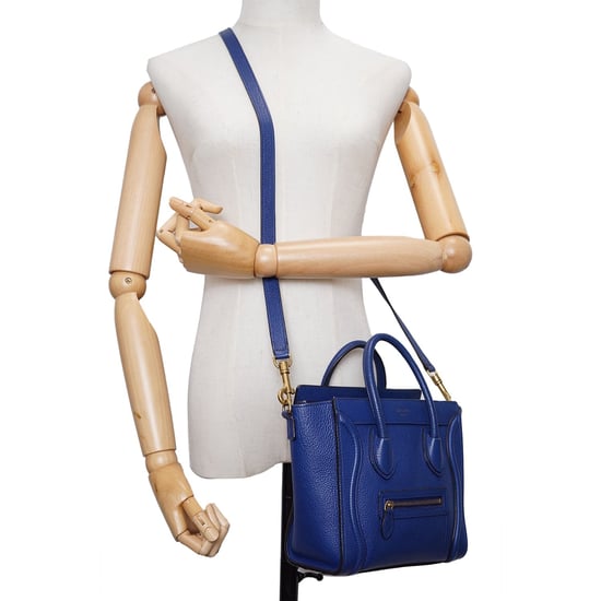 Celine Lederhandtasche Nano Gepäck - Image 2