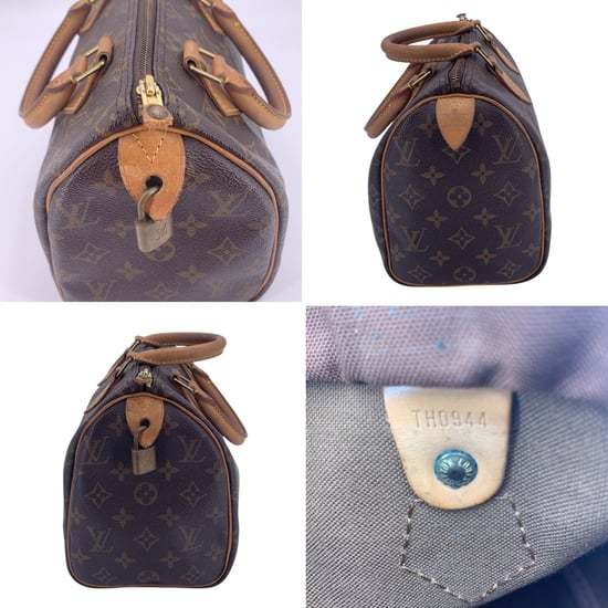 Louis Vuitton Vintage Stoffhandtasche Speedy - Image 4