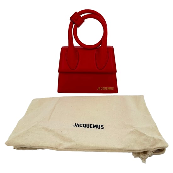 Jacquemus Große Le Chiquito Handtasche aus rotem Kalbsleder - Image 2