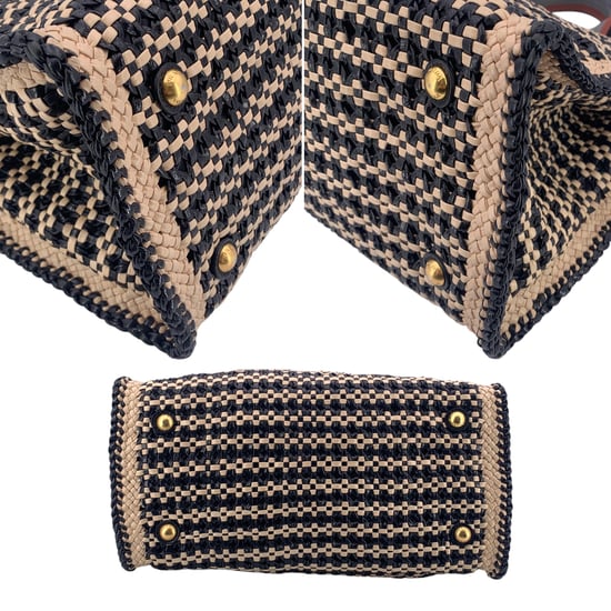 Prada Lederhandtasche Madras - Image 4