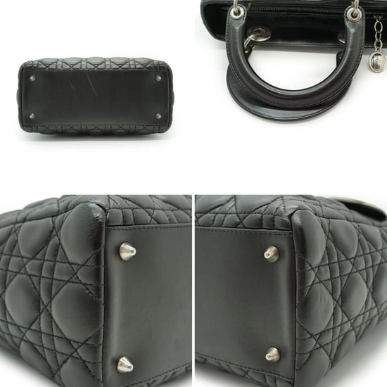 Dior Pre-owned Lederhandtasche Lady Dior - Schwarz - Image 4