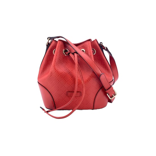 Gucci Lederschultertasche mit funkelnden Strasssteinen - Image 1
