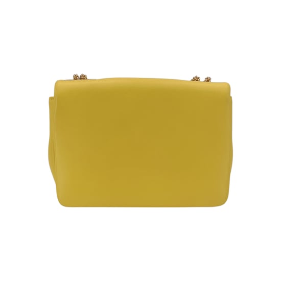 Valentino Pre-owned Garavani Lederschultertasche mit einem Niet - Gelb - Image 3
