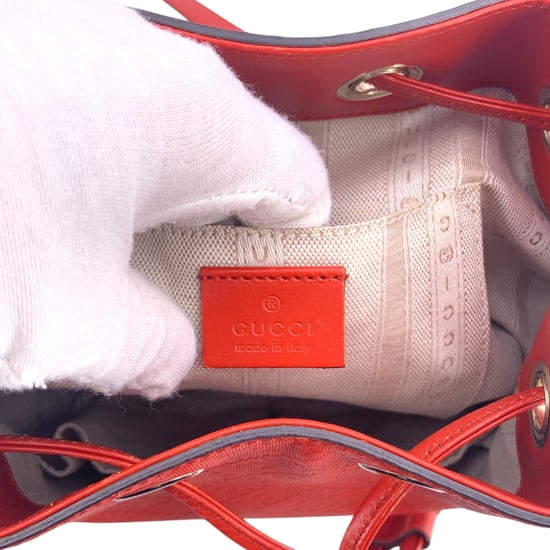 Gucci Lederschultertasche mit funkelnden Strasssteinen - Image 6
