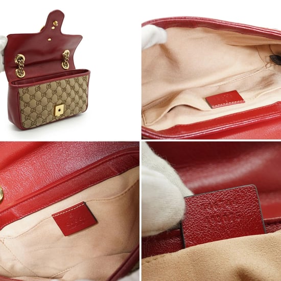 Gucci Schultertasche aus Stoff, GG Marmont - Image 5