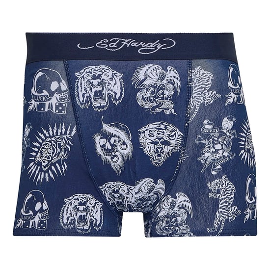 Herren Lonty 5er Pack Baumwollboxershorts Grau Marine Schwarz Unterwäsche - Image 4