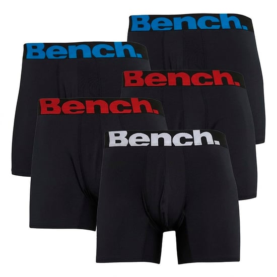 Herren Cromal 5er Pack Boxer Shorts Schwarz Mikrofaser Atmungsaktive Unterwäsche Shorts - Image 1