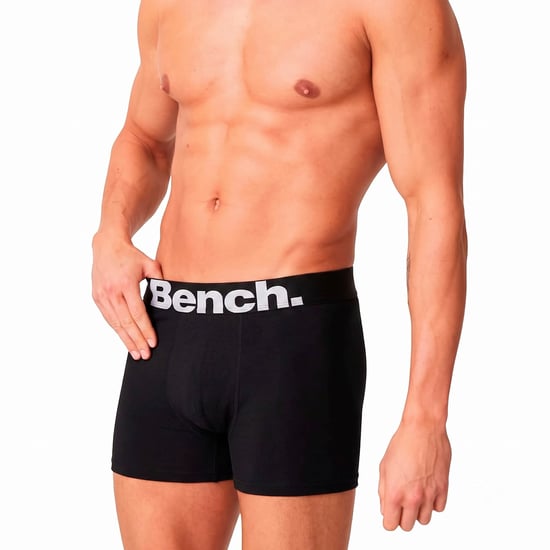 Herren Cromal 5er Pack Boxer Shorts Schwarz Mikrofaser Atmungsaktive Unterwäsche Shorts - Image 3