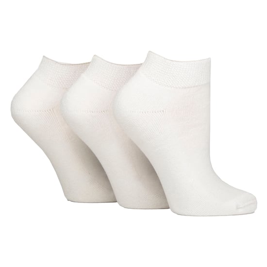 3er-Pack Unisex Bambus Diabetiker Trainingssocken Weich Atmungsaktiv Sanfte Passform Alltag - Image 1